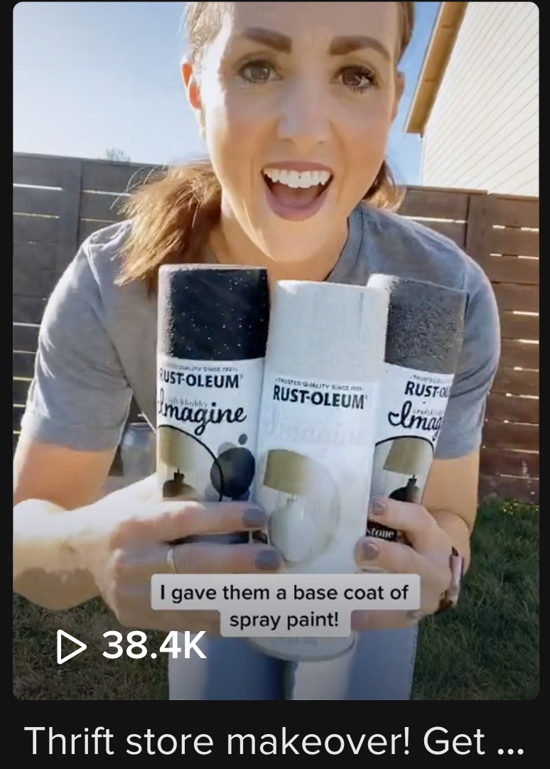 Rust-Oleum Influencer Marketing